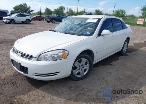 2007 Chevrolet Impala Ls z USA, uszkodzony, nr VIN 2G1WB58K579221478